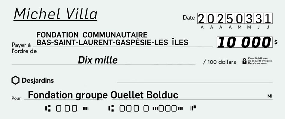 Un grand merci pour votre soutien !